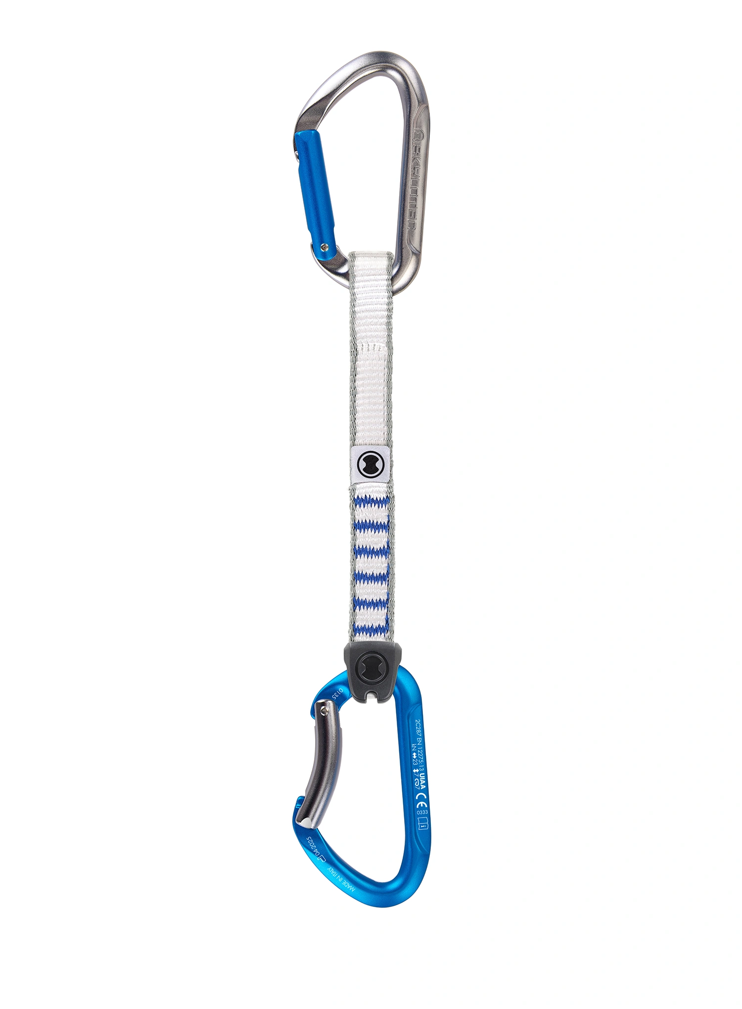 Laipiojimo atotampos SKYLOTEC Salto NY - 6 Pack 17 cm - titanium/electricblue