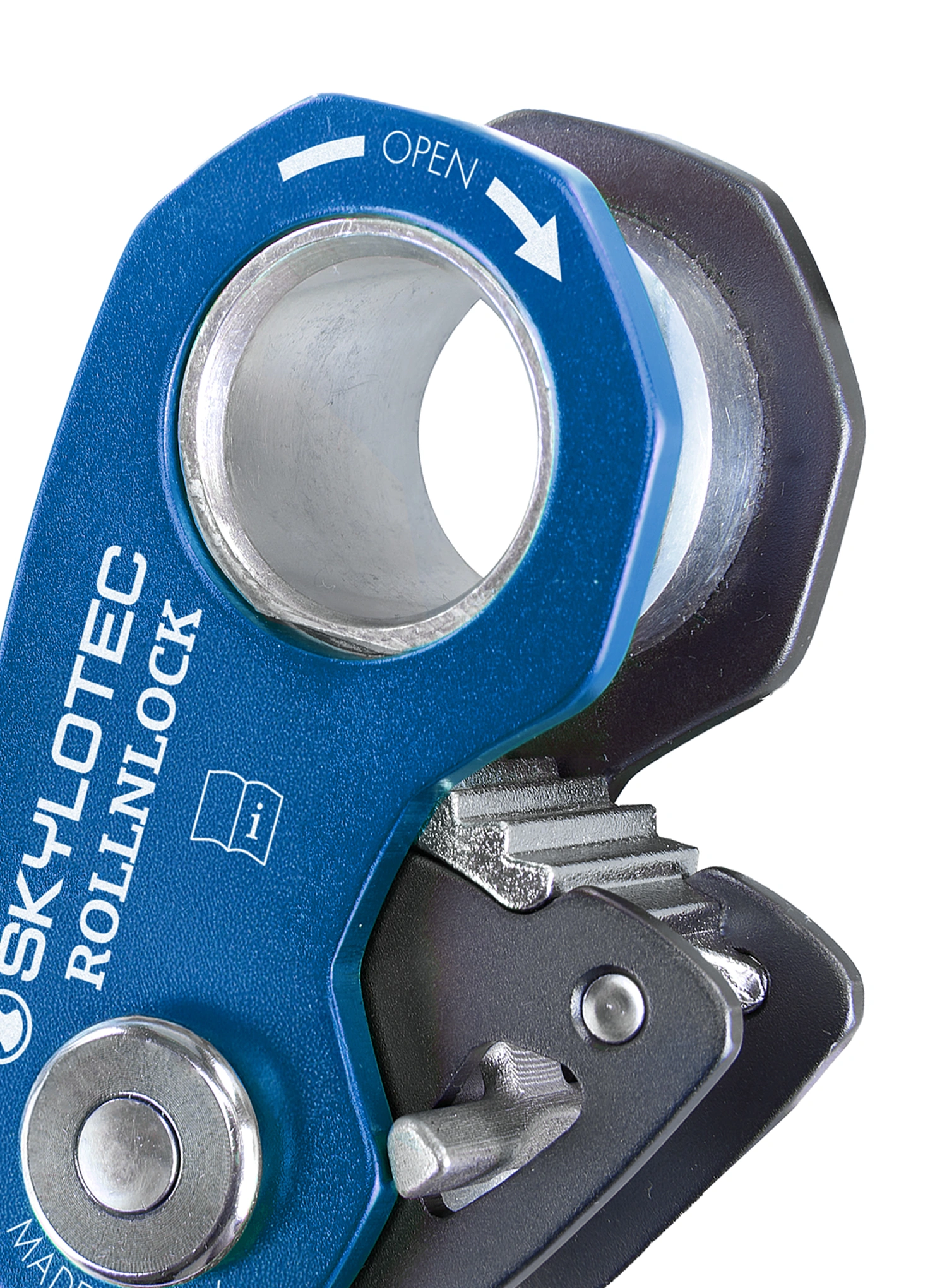 Skriemulys SKYLOTEC Rollnlock - anthracite/electricblue