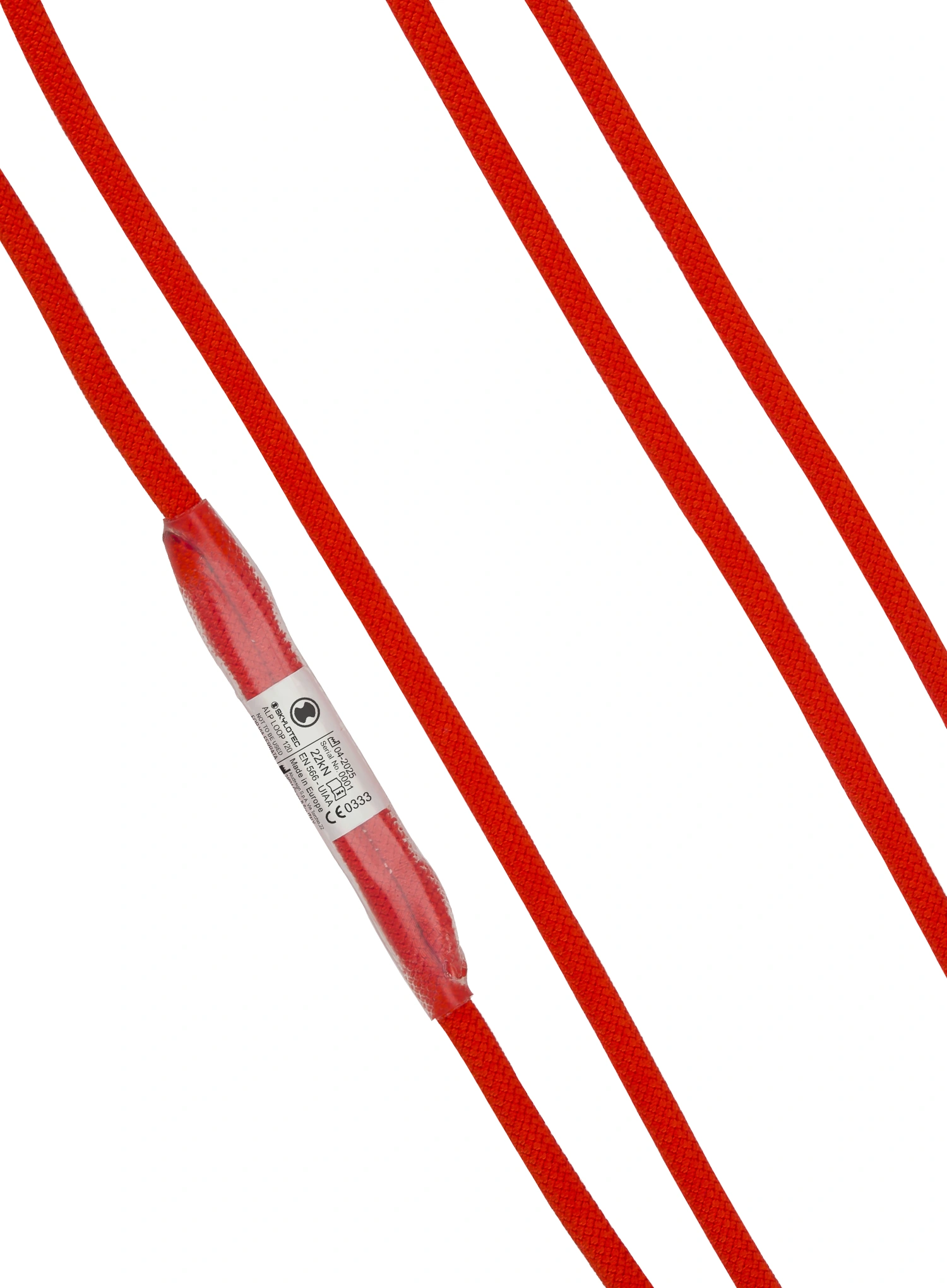 Savisaugos kilpa SKYLOTEC Alp Loop 120 cm - red