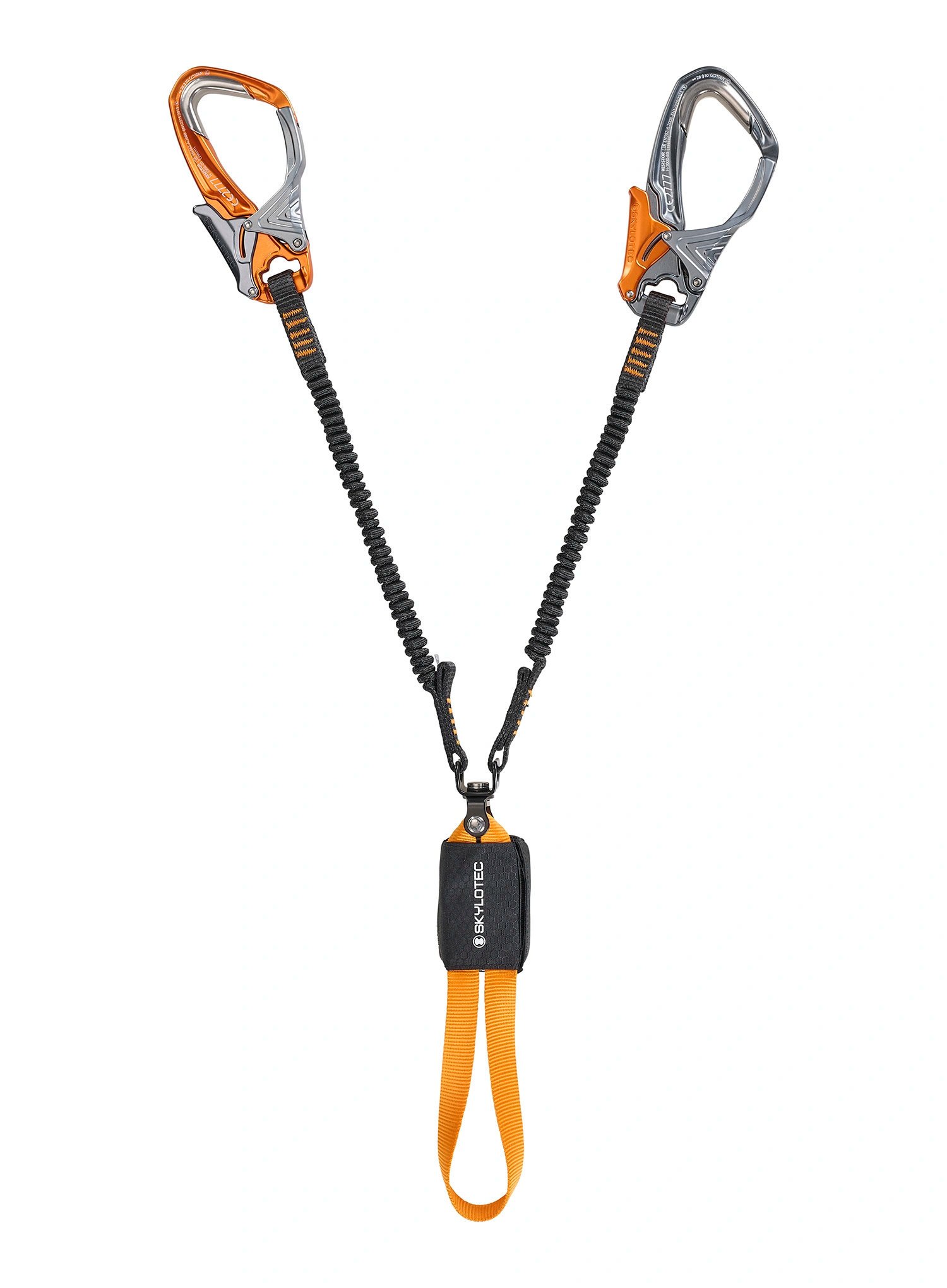 Smūgio sugėrėjas via ferrata SKYLOTEC Vael - black/orange