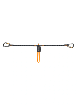 Smūgio sugėrėjas via ferrata SKYLOTEC Averau - black/orange