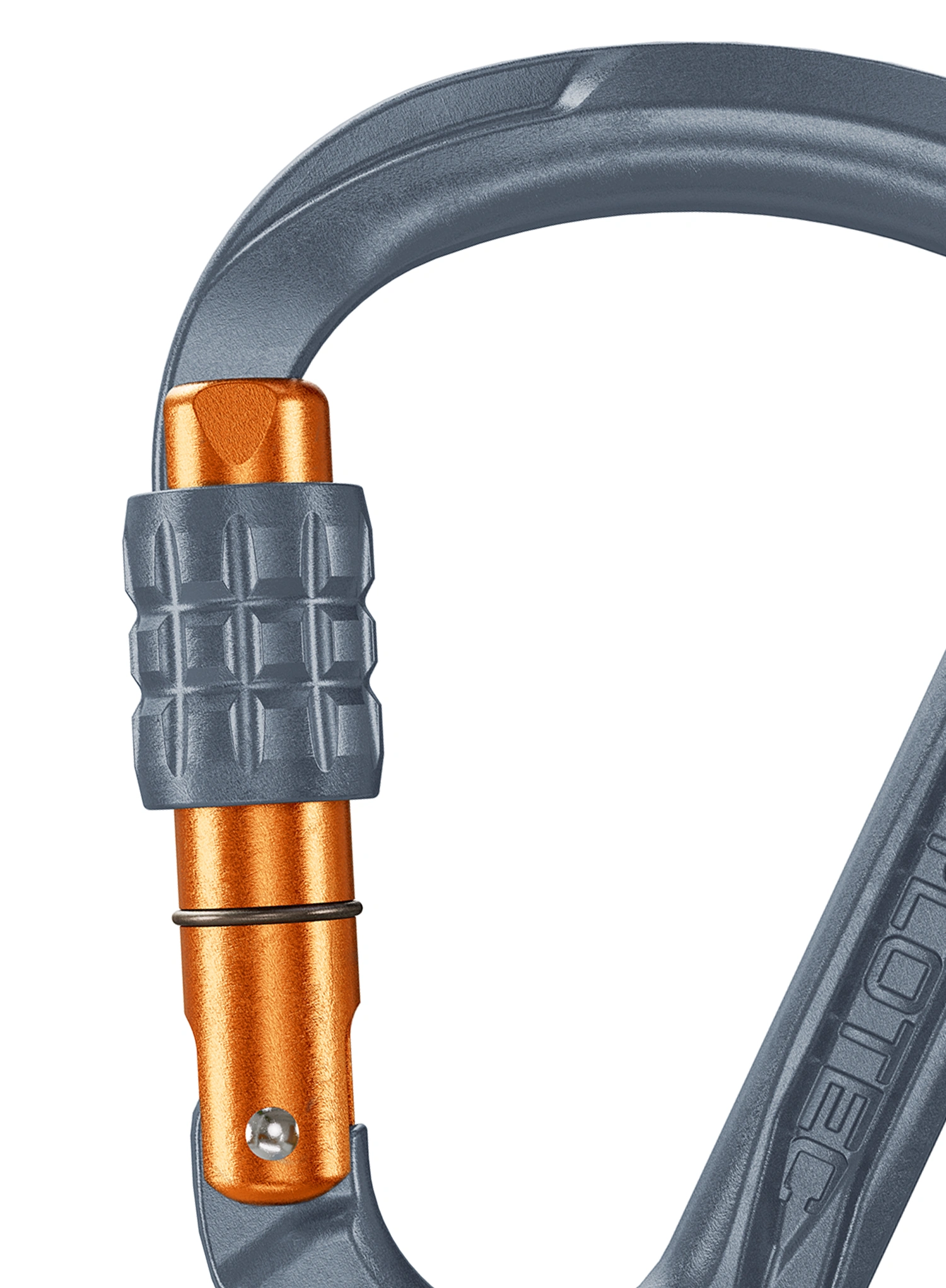 Karabinas SKYLOTEC Leger SG - grey/orange