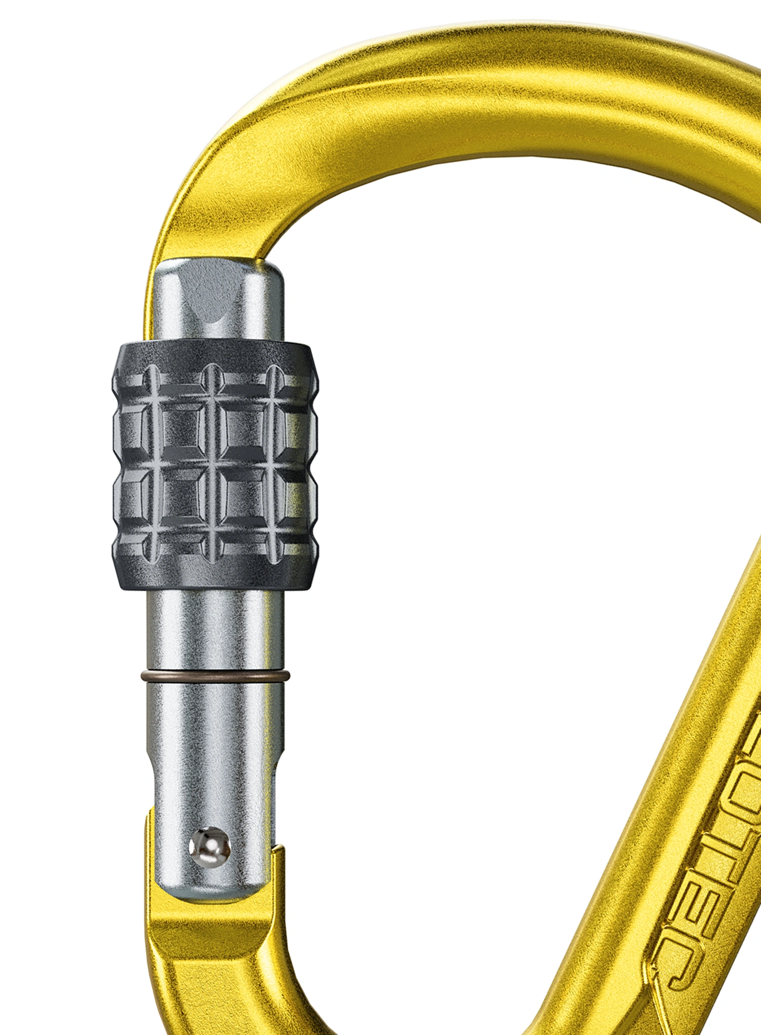 Karabinas SKYLOTEC Tondo SG - mustard/silver