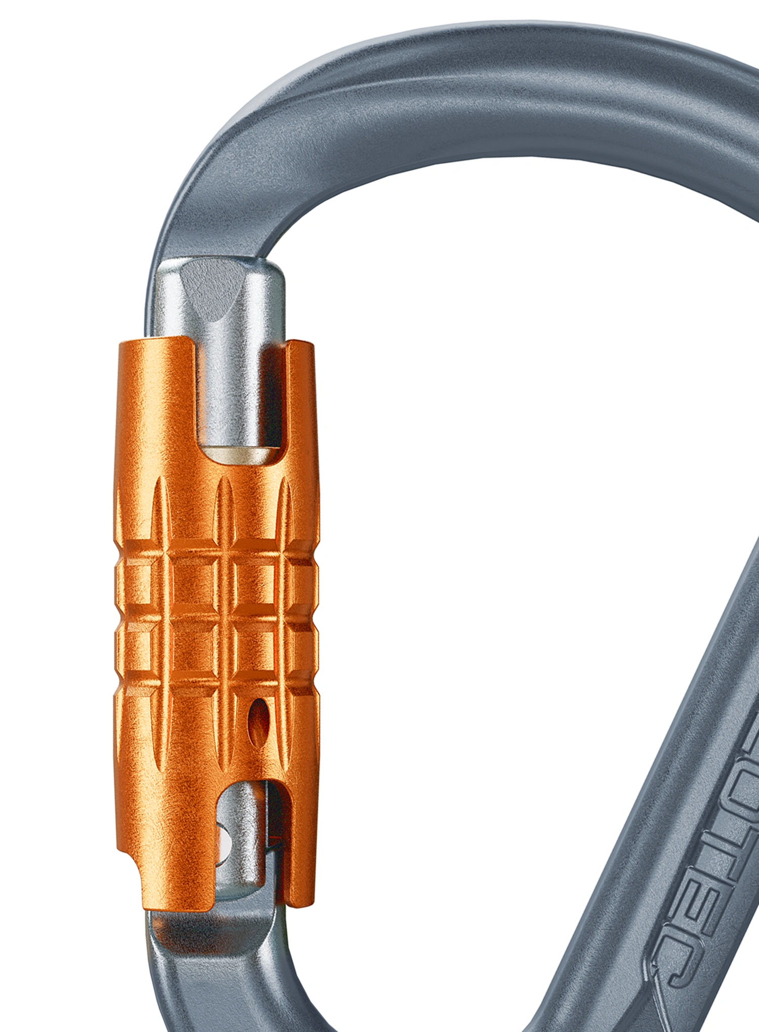 Karabinas SKYLOTEC Tondo TG - grey/orange