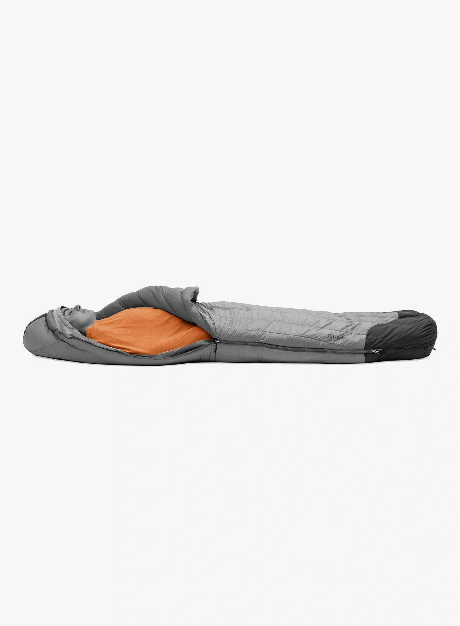 Miegmaišio įdėklas Nemo Tracer Blaze Regular - sun orange