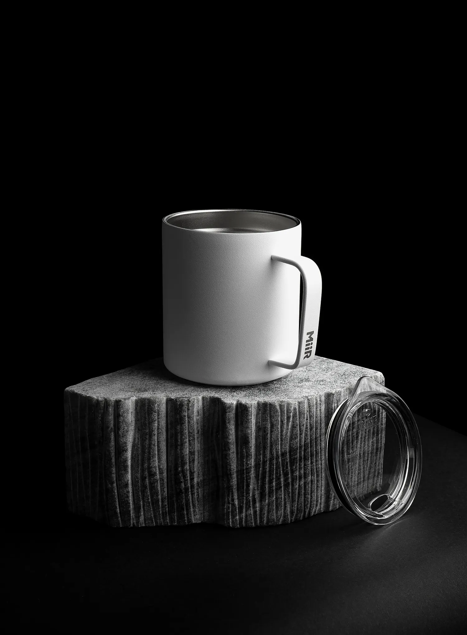 Turistinis puodelis MiiR Camp Cup 12 oz (355 ml) - white