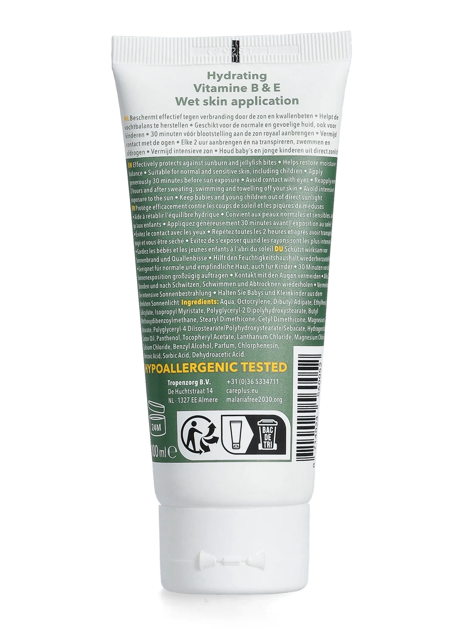 Kremas su filtru Care Plus Sun Protection Everyday Tube SPF 50+ 100 ml