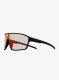 Fotochrominiai akiniai Red Bull Spect Daft Pro - mat blk/photochrom red mirror