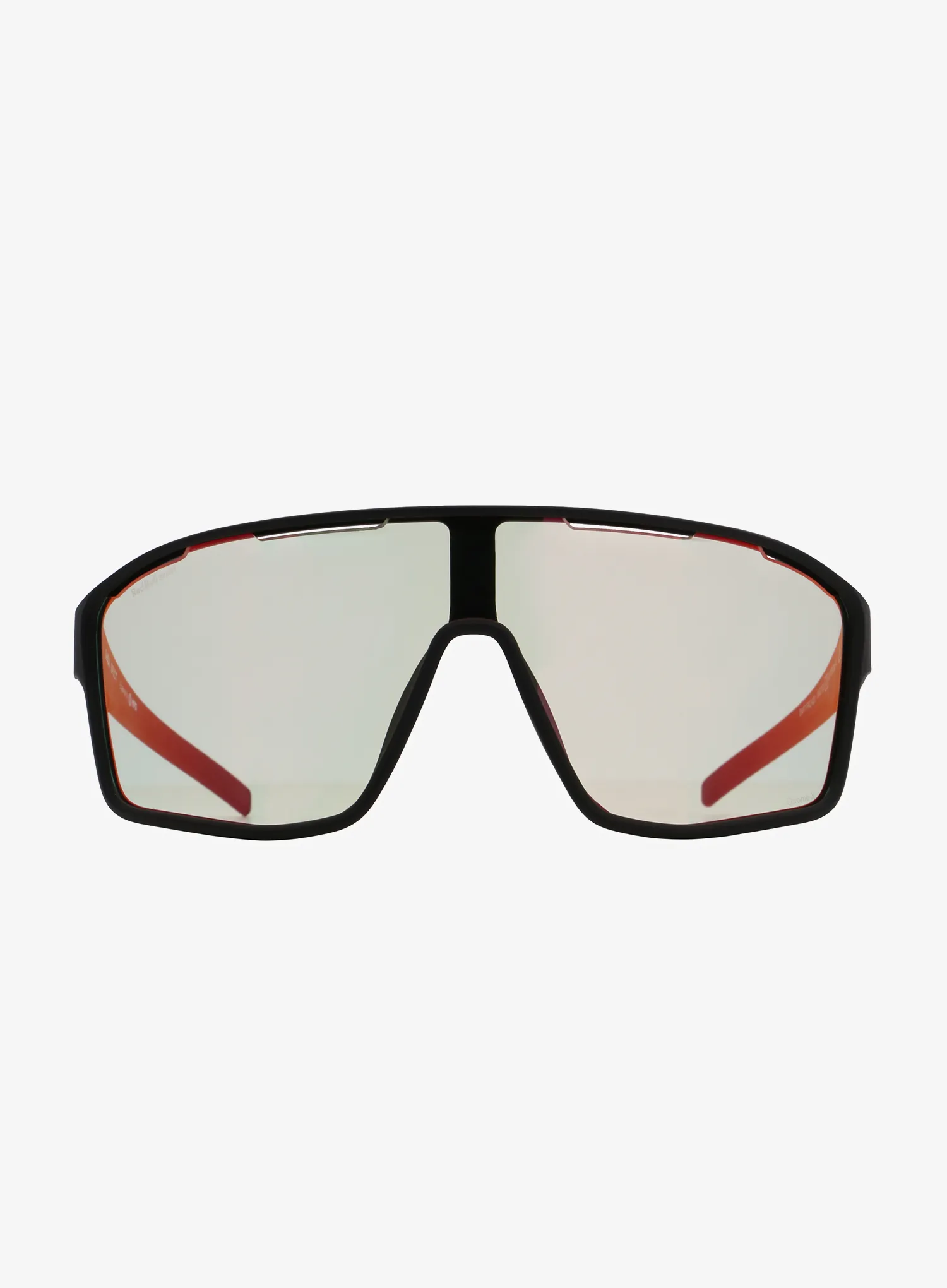 Fotochrominiai akiniai Red Bull Spect Daft Pro - mat blk/photochrom red mirror