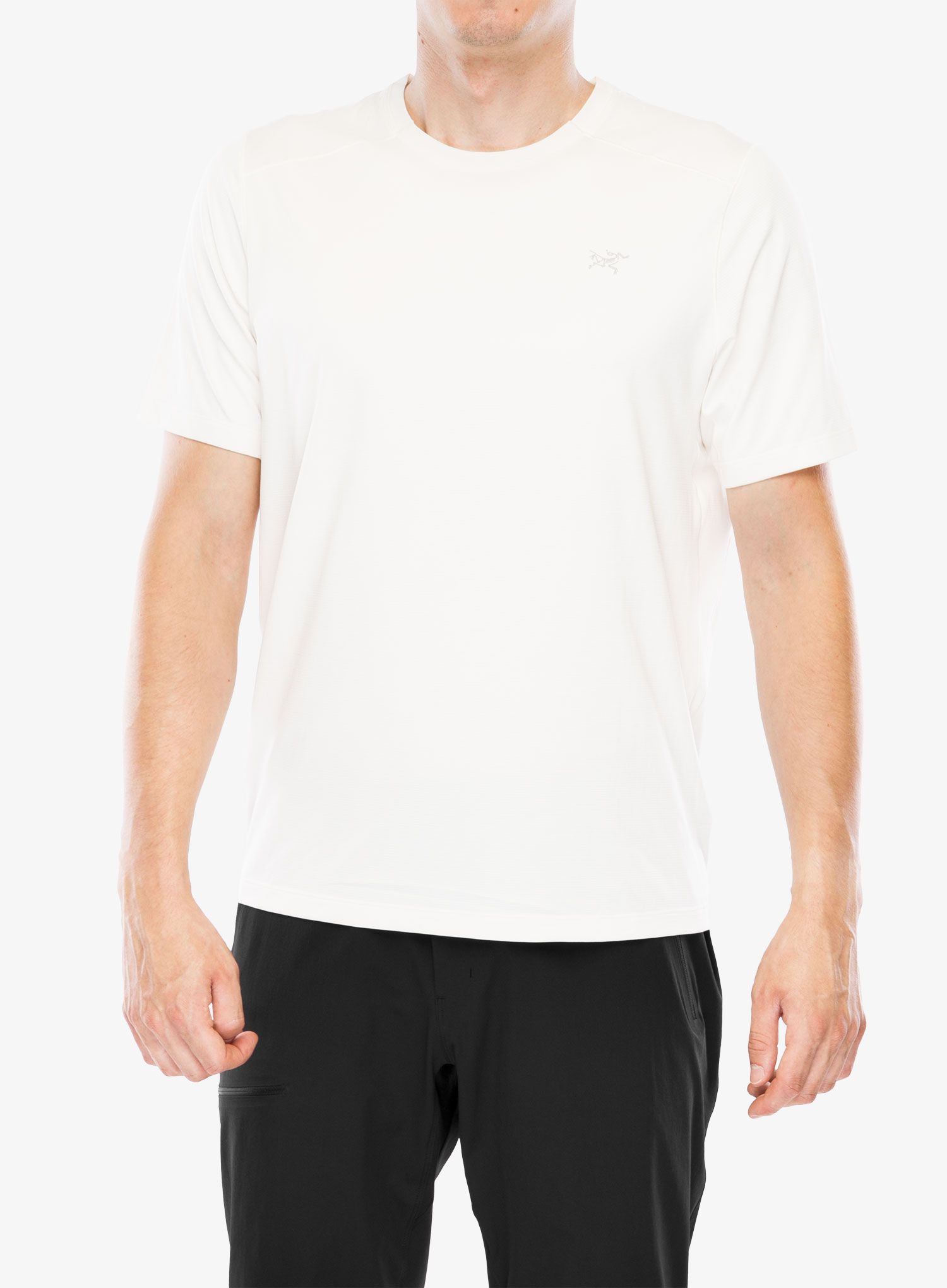 Bėgimo marškinėliai Arcteryx Cormac Crew Neck Shirt SS - arctic silk heather II