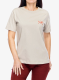 Medvilniniai marškinėliai moterims Arcteryx Kragg Cotton Little Bird Crew SS - rune/solaris