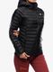 Pūkinė striukė moterims Black Diamond Approach Down Hoody - black/black