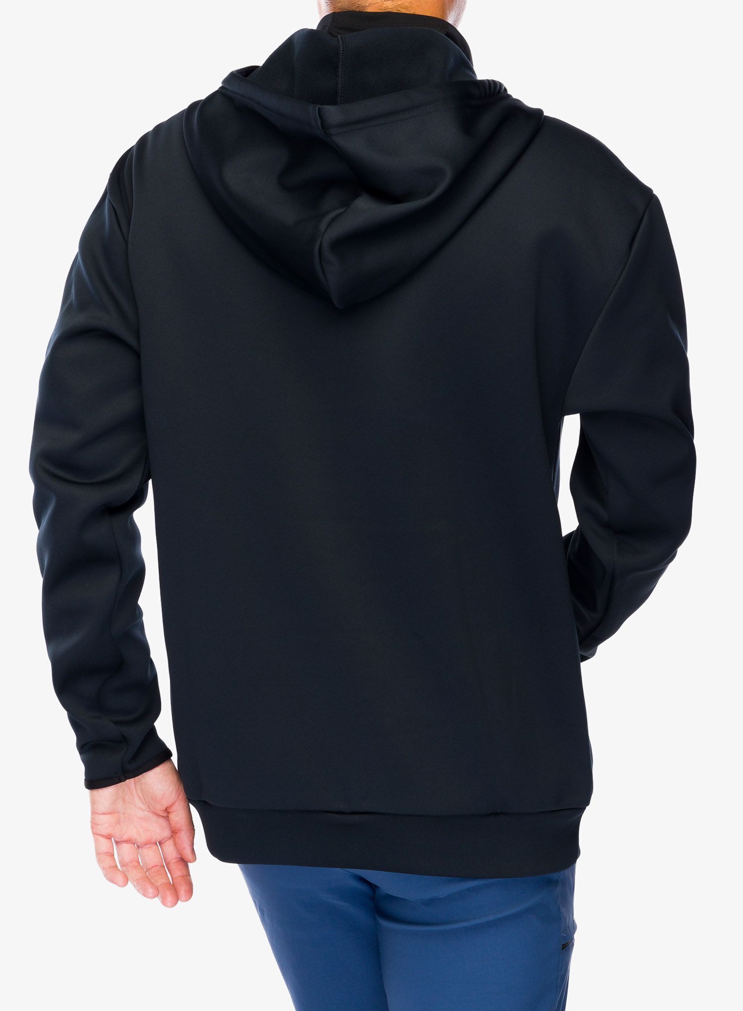 Džemperis su gobtuvu Oakley Rider Long 2.0 Hoodie - black/white