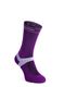 Dviratininko kojinės moterims Bridgedale MTB Mid Season Weight T2 Merino Sport Boot - purple