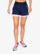 Bėgimo šortai moterims Brooks High Point 3in 2-in-1 Short 2.0 - navy/neo pink