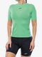 Bėgimo marškinėliai moterims Brooks High Point Short Sleeve - hyper green