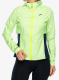 Bėgimo striukė moterims Brooks High Point Waterproof Jacket - lime/navy