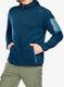 Flisinė striukė CMP Borgis Fix Hood Jacket - bluesteel/antracite