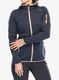 Moteriškas flisas CMP Londra Fix Hood Jacket Knitted - titanio/sesamo