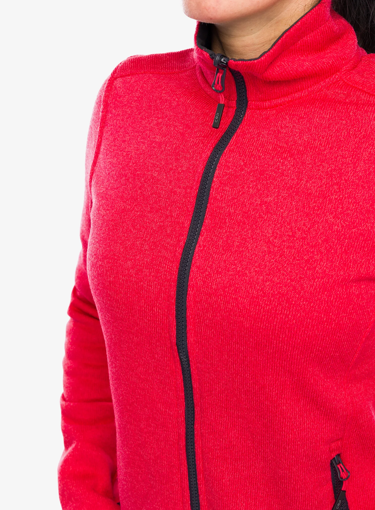 Moteriška 3in1 striukė CMP Page Jacket Zip Hood Detachble Inn.Jacket - antracite/corallo