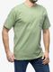 Medvilniniai marškinėliai Carhartt K87 Pocket S/S T-Shirt - loden frost heather