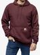 Džemperis Carhartt Sleeve Logo Hooded Sweatshirt - port