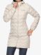 Moteriškas pūkinis paltas Columbia Delta Ridge II Long Down Jacket - dark stone
