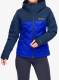 Pūkinė striukė moterims Columbia Grand Trek III Down Jacket - clematis blue/collegiate navy