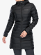 Moteriškas pūkinis paltas Columbia Lake 22 II Down Long Hooded Jacket - black