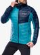 Šilta striukė Columbia Platinum Peak Hooded Jacket - shasta/collegiate navy