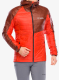 Šilta striukė Columbia Platinum Peak II Hooded Jacket - spicy/spice