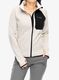 Flisinis džemperis moterims Columbia Triple Canyon Grid Fleece Full Zip - dark stone heather/black