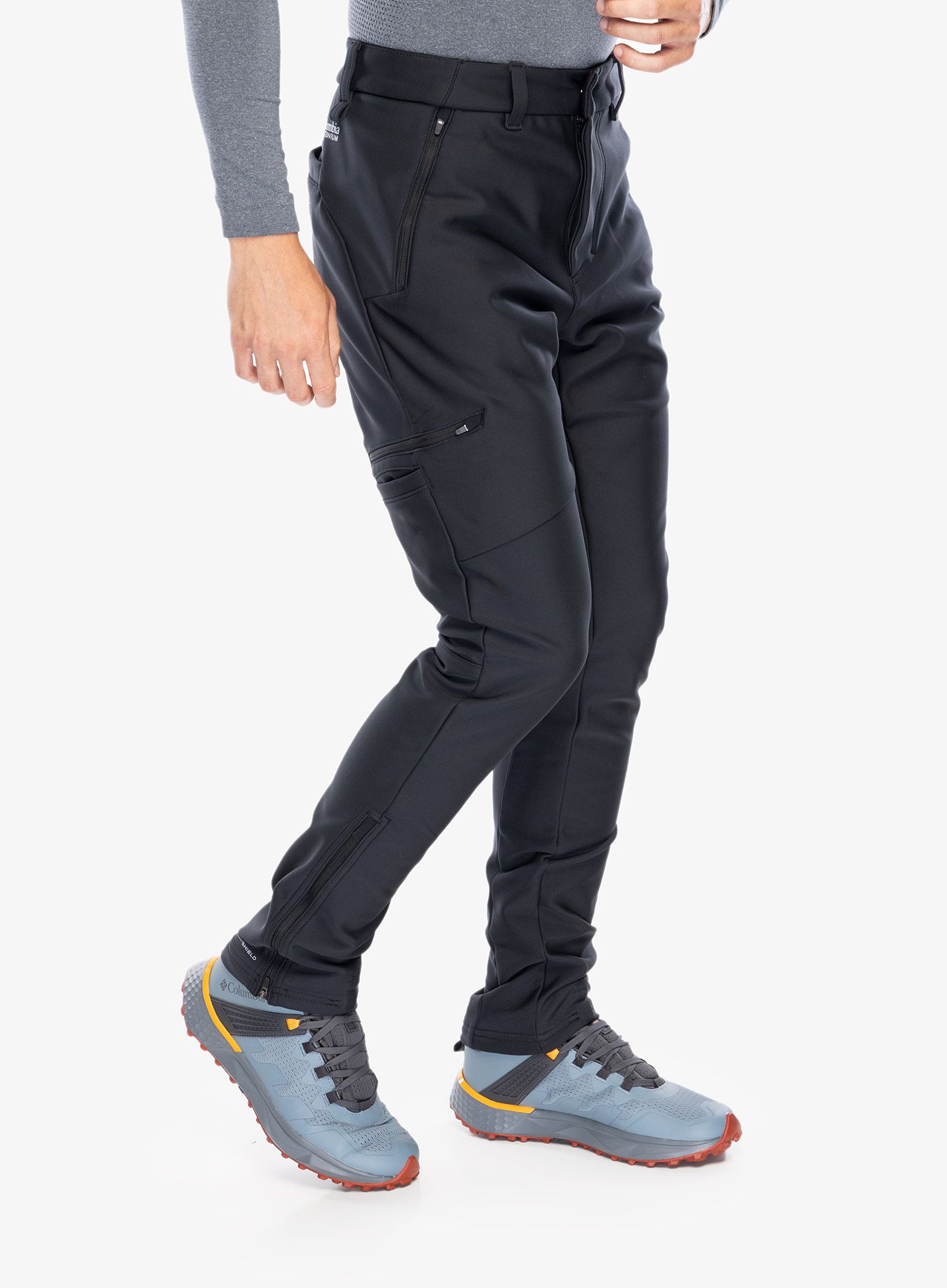 Softshell kelnės Columbia Vast Canyon Softshell Pant - black