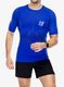 Bėgimo marškinėliai Compressport Racing SS T-Shirt - dazz blue