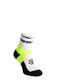 Kojinės bėgimo Compressport Ultra Trail Socks v2.0 Low - white/safe yellow