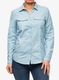 Moteriški marškinėliai Craghoppers NosiLife Adventure LS Shirt III - sky blue