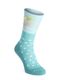 Merino vilnos kojinės moterims Darn Tough Wild Life Crew Lightweight with Cushion - aqua