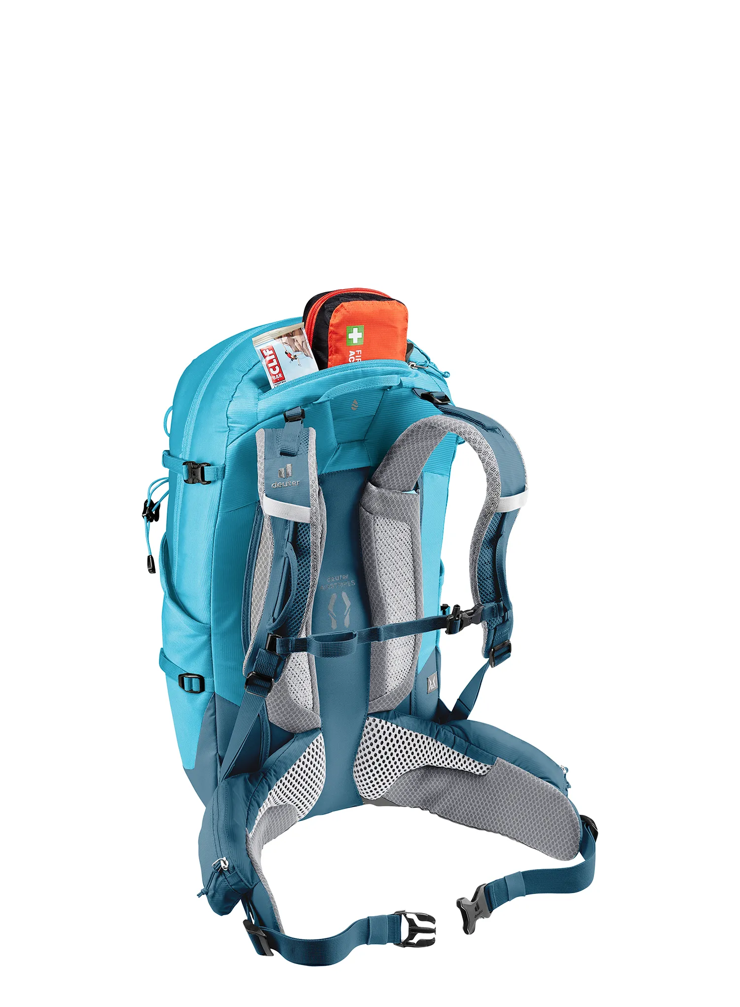 Moteriška kuprinė Deuter Trail Pro 31 SL - lagoon/atlantic