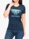 Medvilniniai marškinėliai moterims Dynafit Graphic CO S/S Tee - blueberry/3D