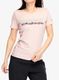 Medvilniniai marškinėliai moterims Dynafit Graphic CO S/S Tee - pale rose/range