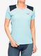 Bėgimo marškinėliai moterims Dynafit Sky Shirt - marine blue