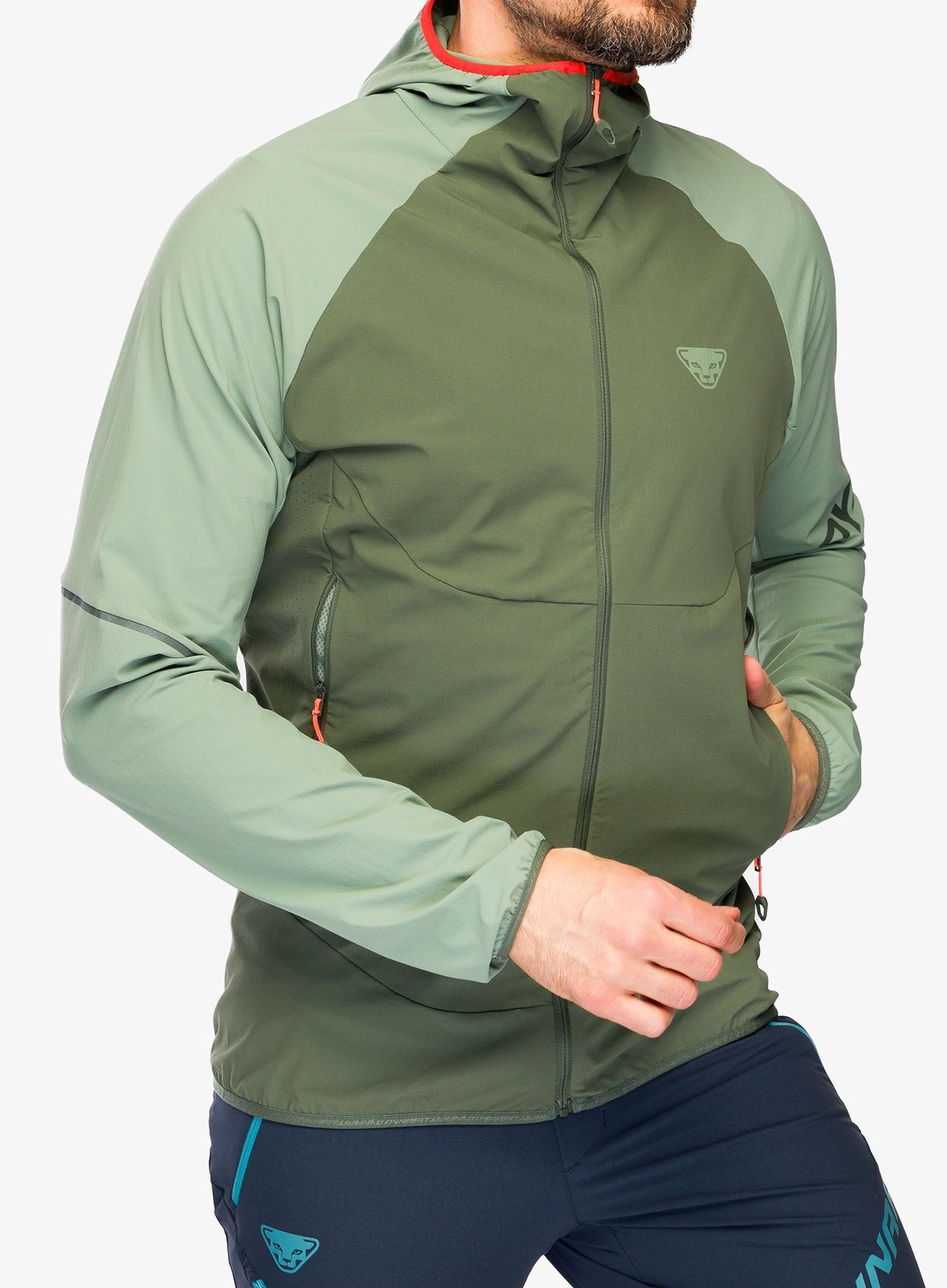 Softshell striukė Dynafit Transalper DST Jacket - sage