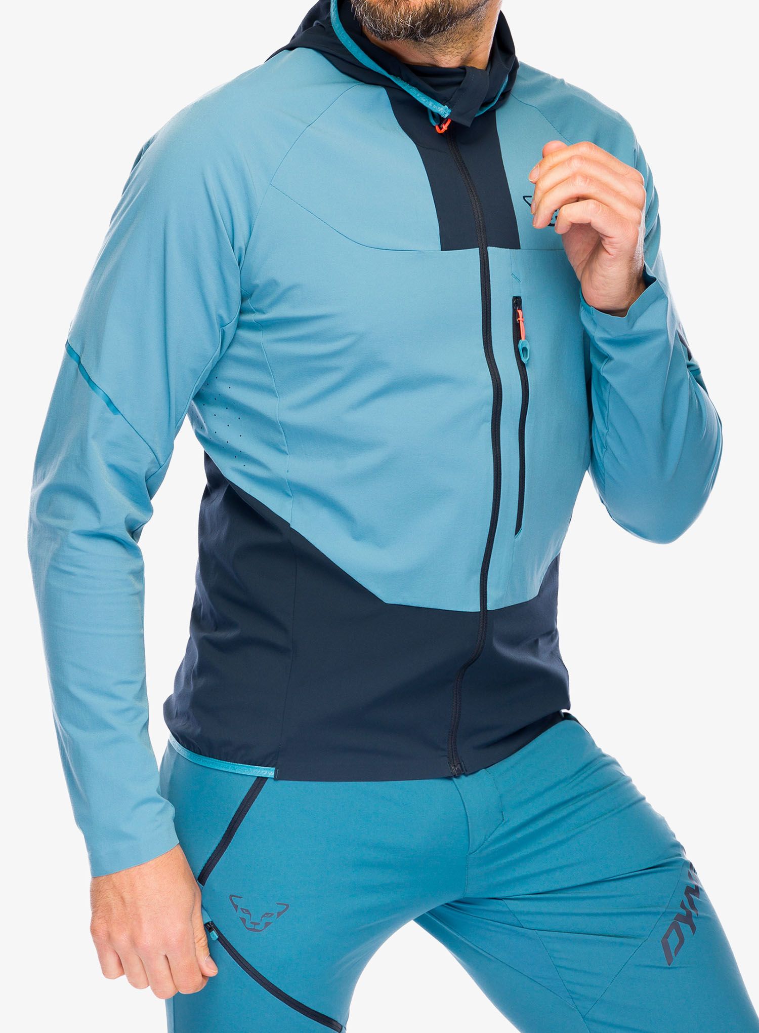 Softshell striukė Dynafit Traverse DST Jacket - storm blue