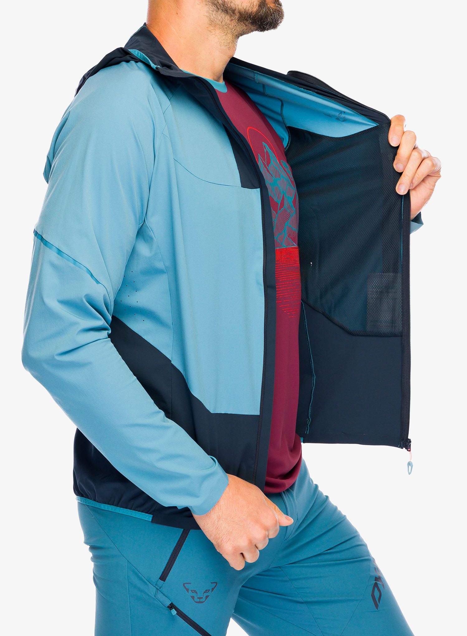 Softshell striukė Dynafit Traverse DST Jacket - storm blue