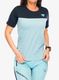 Moteriški greitai džiūstantys marškinėliai Dynafit Traverse S-Tech S/S Tee - marine blue/blueberry