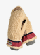 Vilnonės pirštinės Elmer EM354 Teddy Mitten - beige/wine