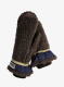 Kumštinės pirštinės Elmer EM354 Teddy Mitten - brown