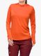 Džemperis su gobtuvu moteriškas Fjallraven Abisko Sun-hoodie - flame orange