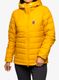 Moteriška striukė Fjallraven Expedition Pack Down Hoodie - mustard yellow