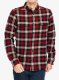 Marškiniai Fjallraven Skog Shirt - dark navy/red
